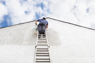 Peinture extérieure à Ploudalmézeau — façades et ravalement
